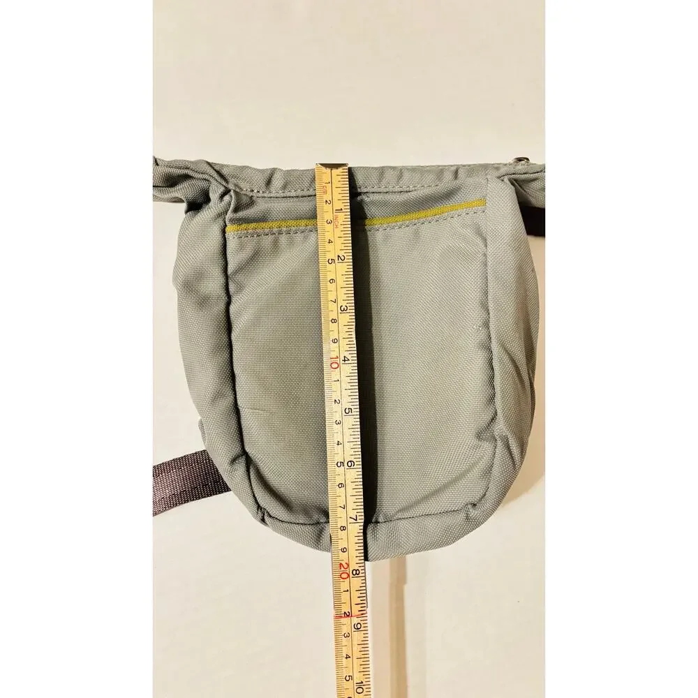 Overland Equipment Outdoor Auburn grey crossbody hiking travel pouch bag purse